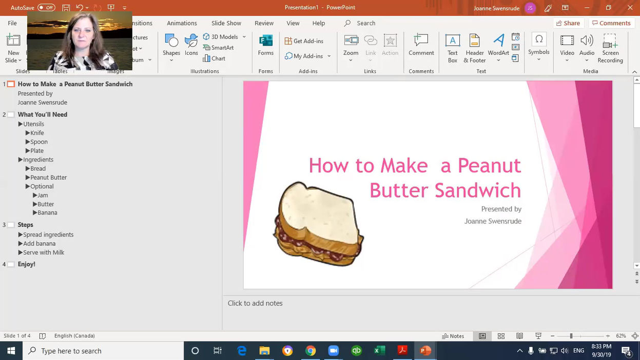 Powerpoint Lesson 2 Homework